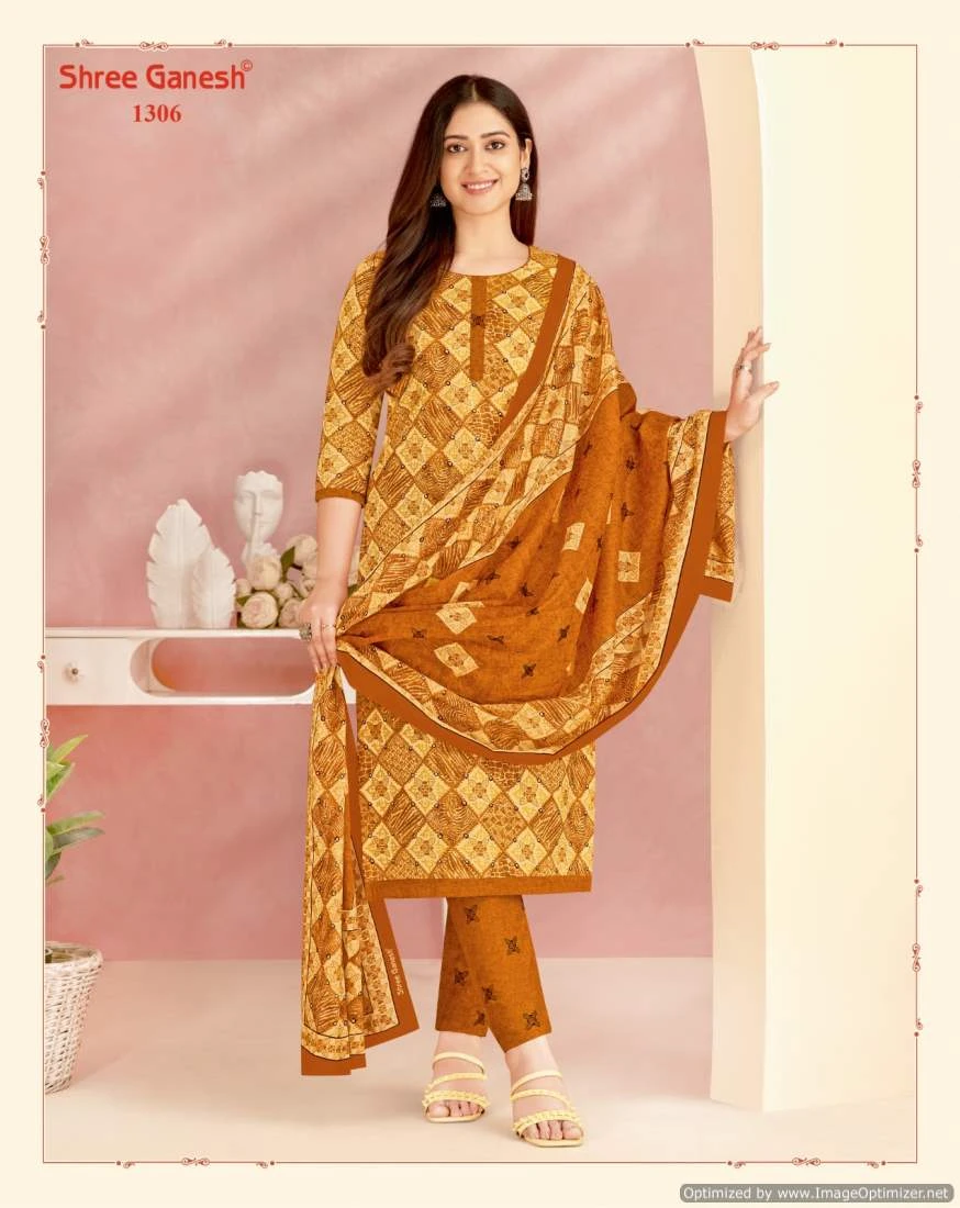 Shree Ganesh Vaani Vol 3 Cotton Wholesale Salwar Suit Catalog — Wholesale, MPA wholesale from Surat - Gallery Image 3